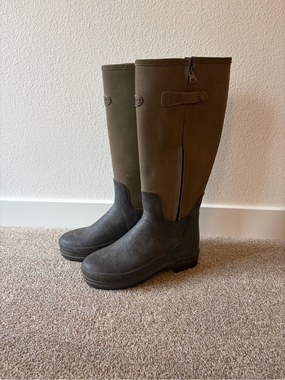 Le Chameau Chasseur Suede Boots